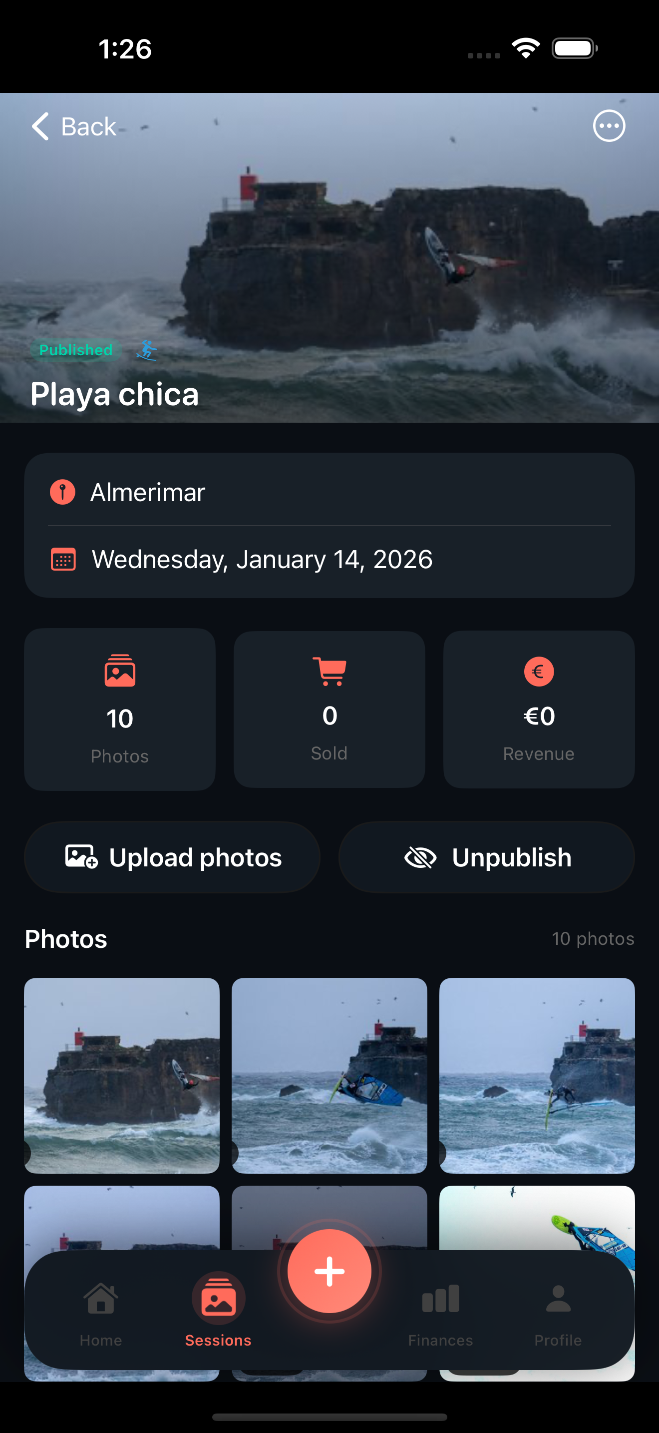 RideFrame Android App